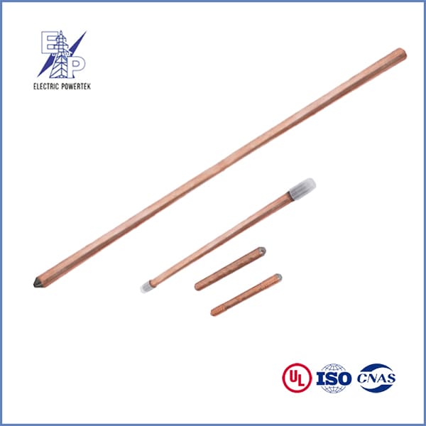 Hot Sale Copper Plating Thickness 0.254mm Copper Bonded Grounding Rod