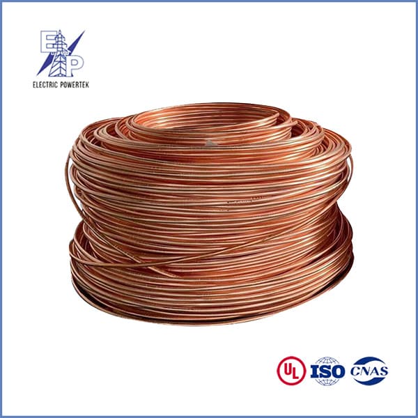 8mm-20mm Thickness Copper Coated Steel Solid Round Conductor